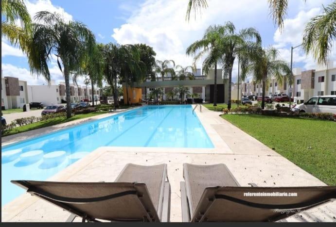 Habitacion Con Bano Privado Y Terraza Propia Playacar Luaran gambar