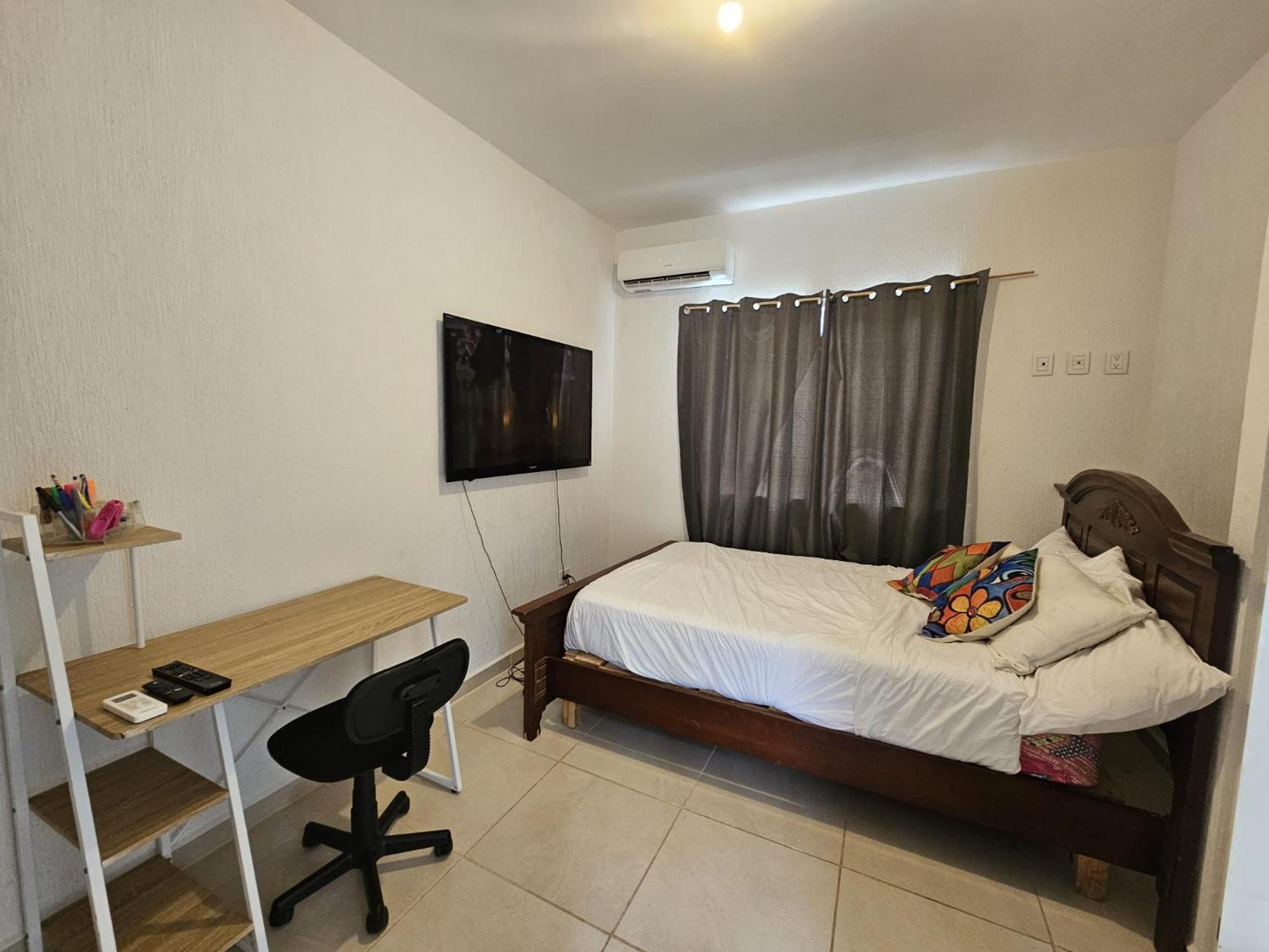 Habitacion Con Bano Privado Y Terraza Propia Playacar Luaran gambar